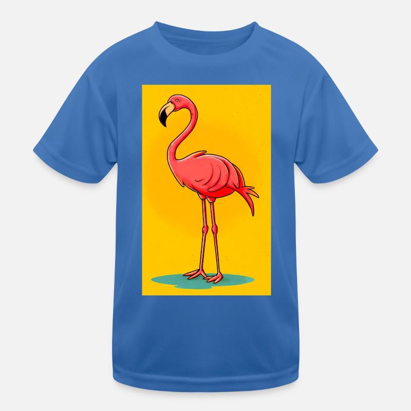 Flamingo Kinder Funktions-T-Shirt