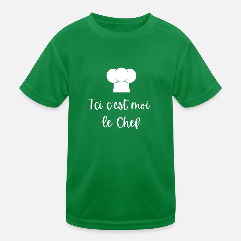 Here I am the chef Kids Functional T-Shirt