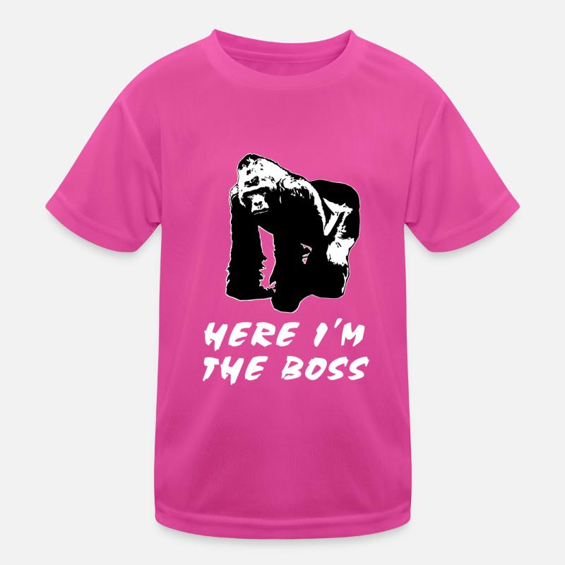 Gorilla - Affe Kinder Funktions-T-Shirt