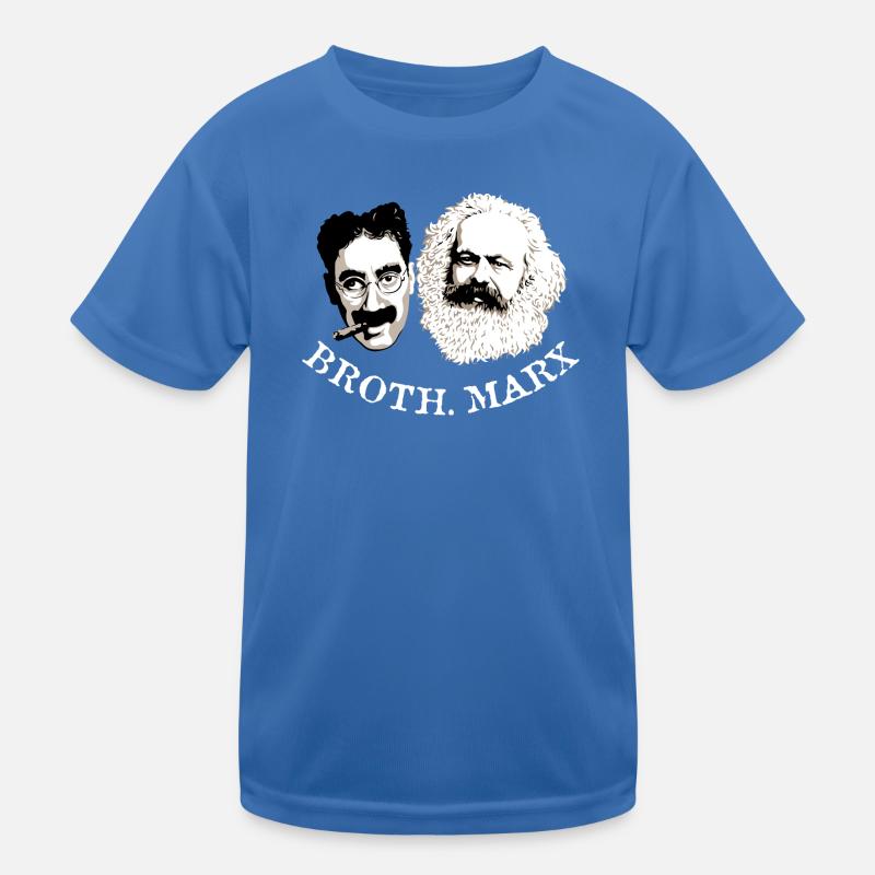 Frères Marx - typo blanche T-shirt sport Enfant