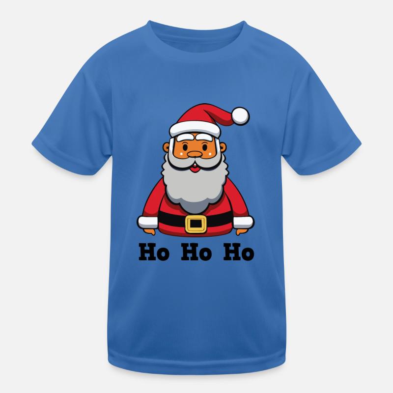 Weihnachtsmann_HoHoHo Kinder Funktions-T-Shirt