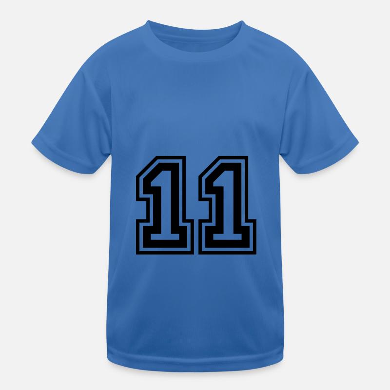 11 Number number Kids Functional T-Shirt
