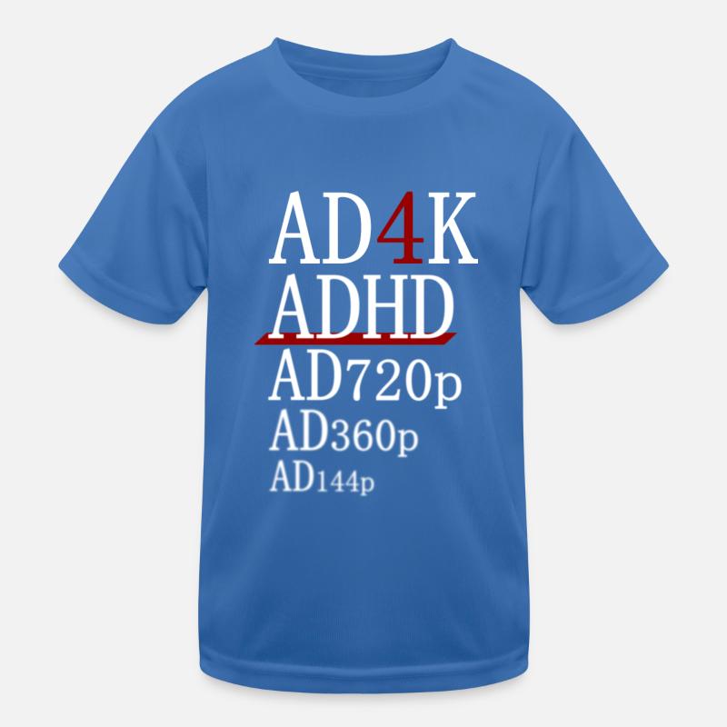 ADHD - AD4K Kinder Funktions-T-Shirt