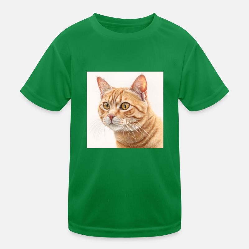 Chat T-shirt sport Enfant