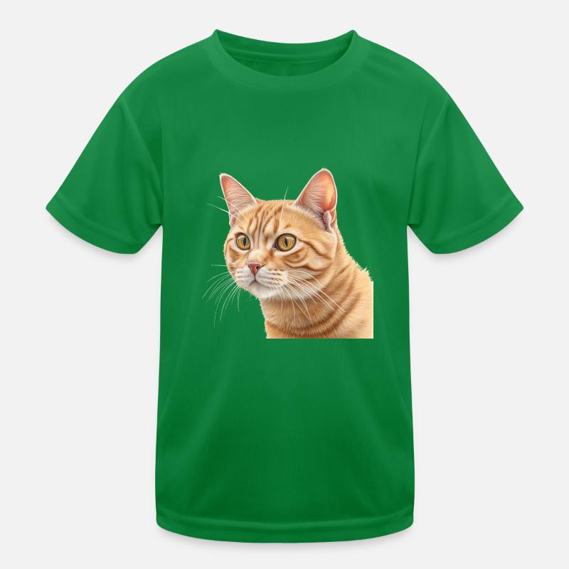 Cat Kids Functional T-Shirt