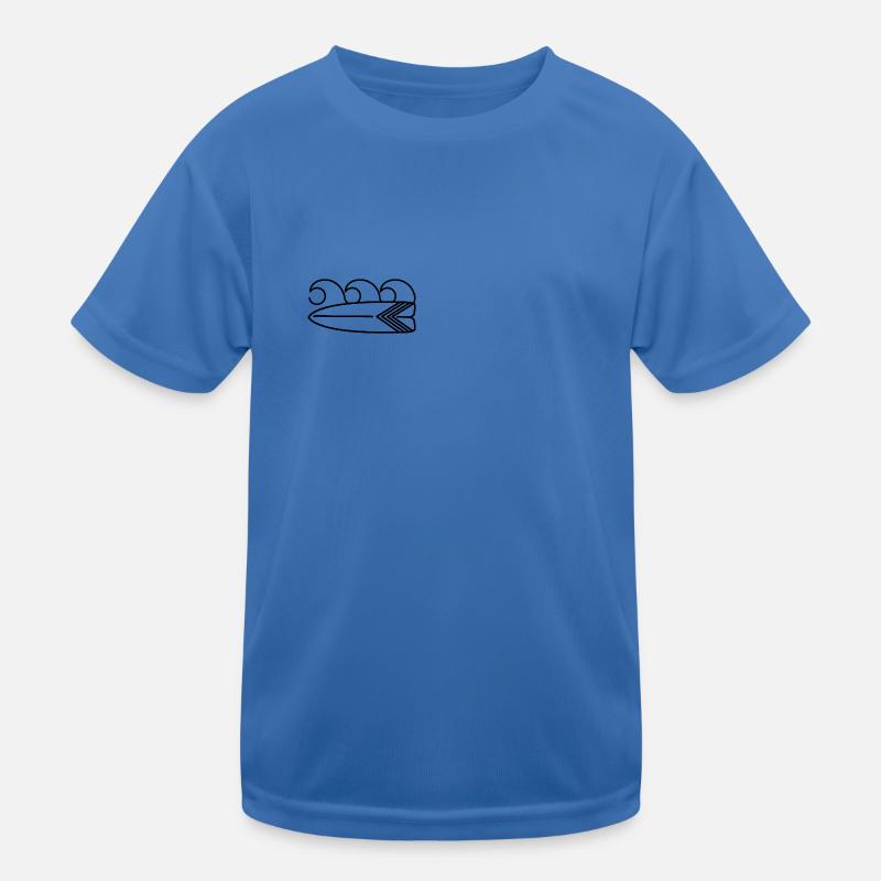 Surfbrett Kinder Funktions-T-Shirt