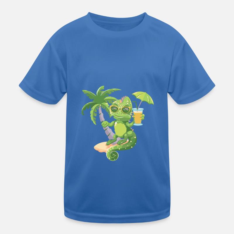 Chameleon Vacances d’été à la plage T-shirt sport Enfant