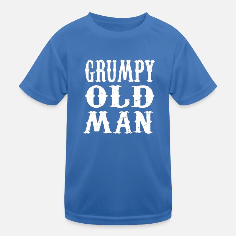 GRUMPY OLD MAN Kids Functional T-Shirt