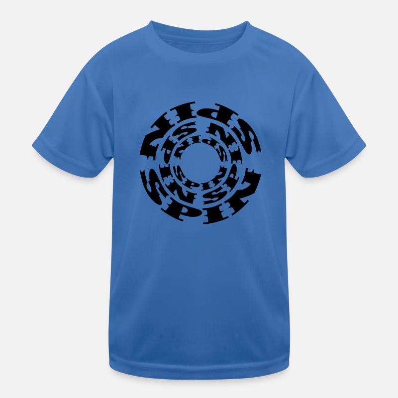 Spin Kinder Funktions-T-Shirt