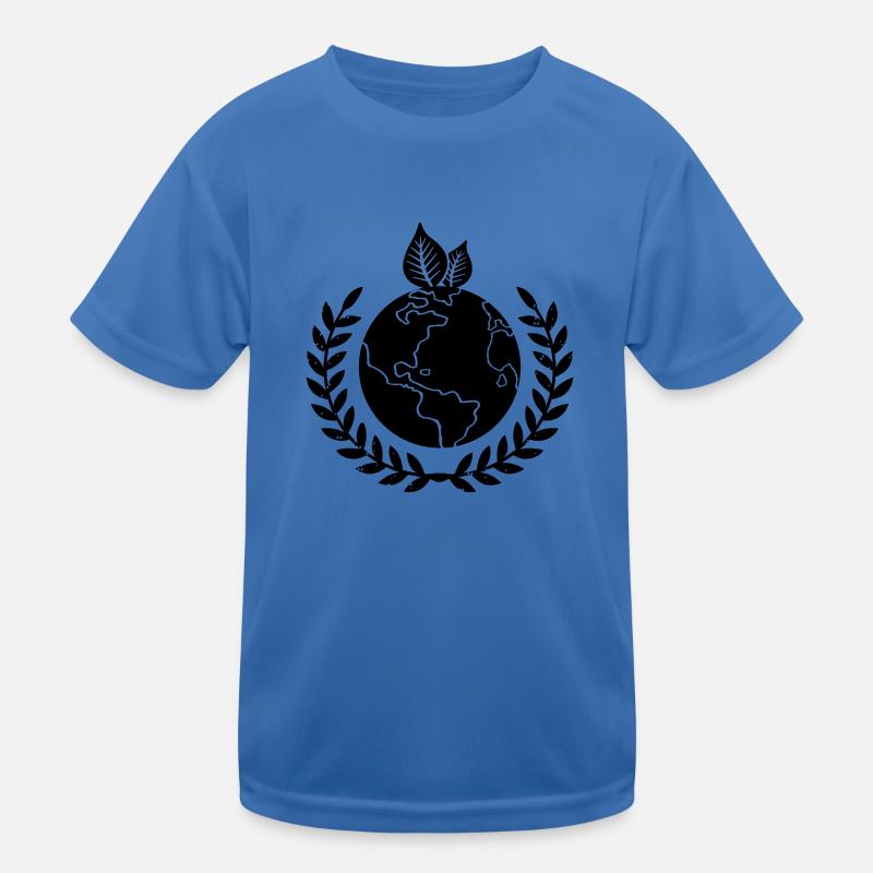 erde kranz Kinder Funktions-T-Shirt