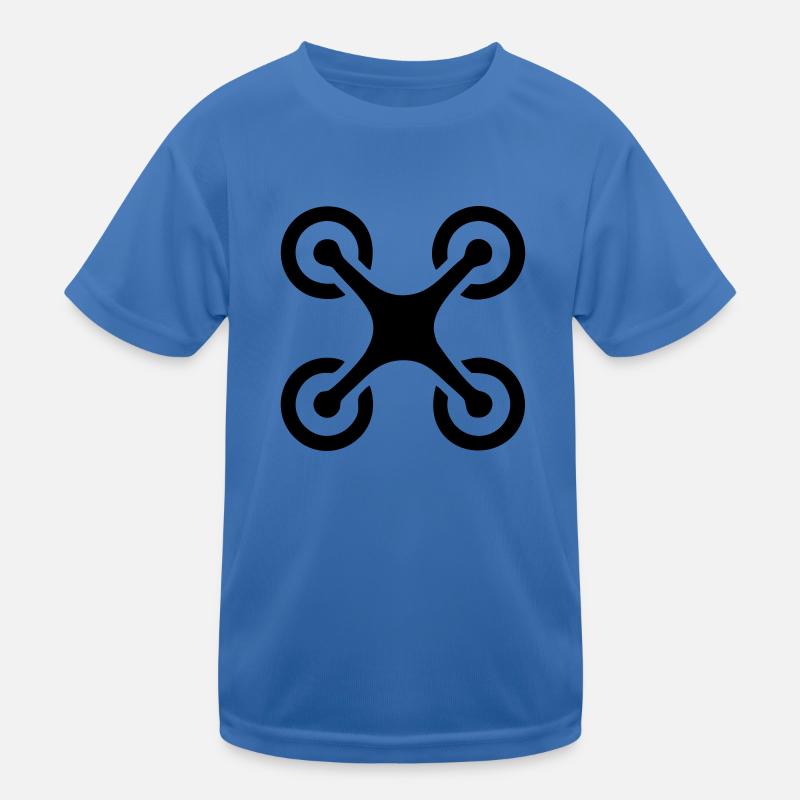 4x hélicoptère T-shirt sport Enfant