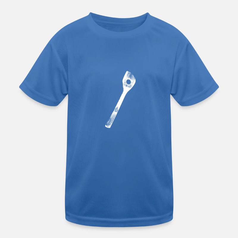 cooking spoon white cook spoon spoon Kids Functional T-Shirt
