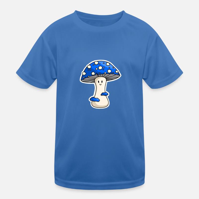 Joyeux crapaud bleu T-shirt sport Enfant