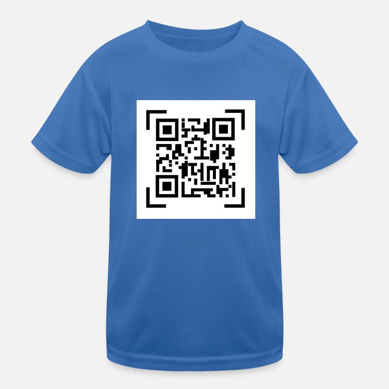 Barcode Kinder Funktions-T-Shirt