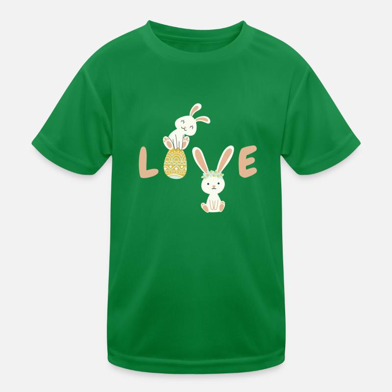 Love Easter Kinder Funktions-T-Shirt