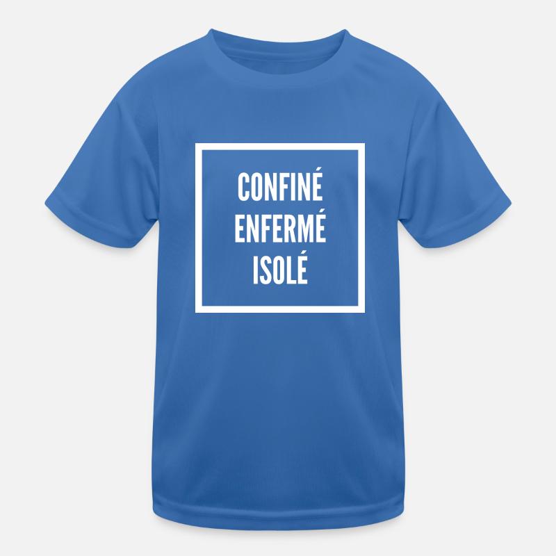 Eingeschlossen Eingesperrt Isolierte (weiß) Kinder Funktions-T-Shirt