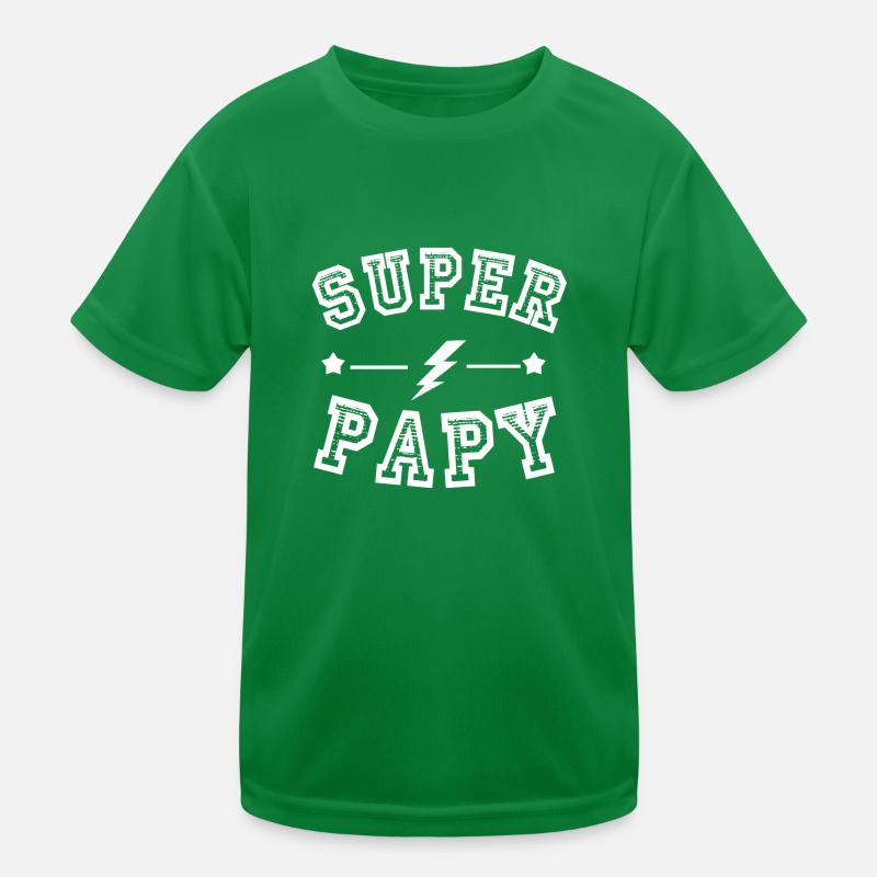 Super papy T-shirt sport Enfant