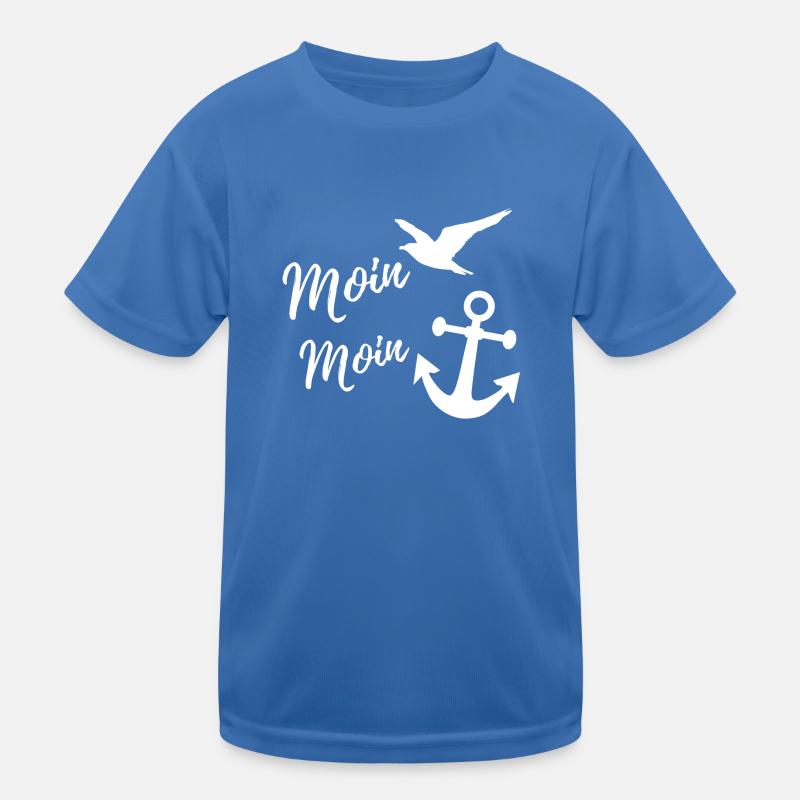 Moin moin Kinder Funktions-T-Shirt