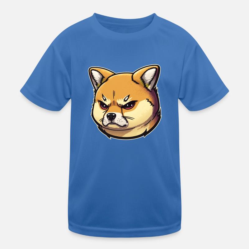 Shiba Grumpy Kinder Funktions-T-Shirt