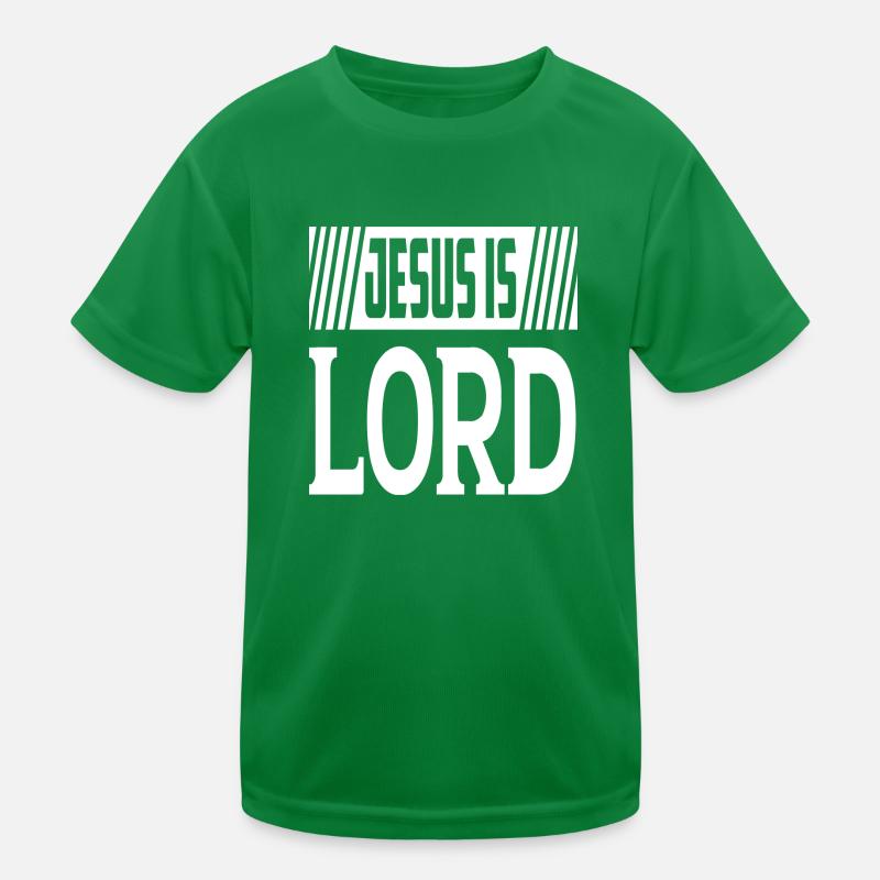 Jesus Is Lord Kids Functional T-Shirt
