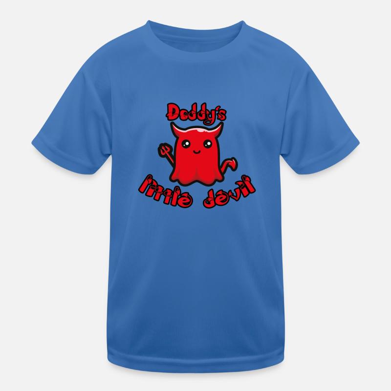 Daddy's little devil Kids Functional T-Shirt