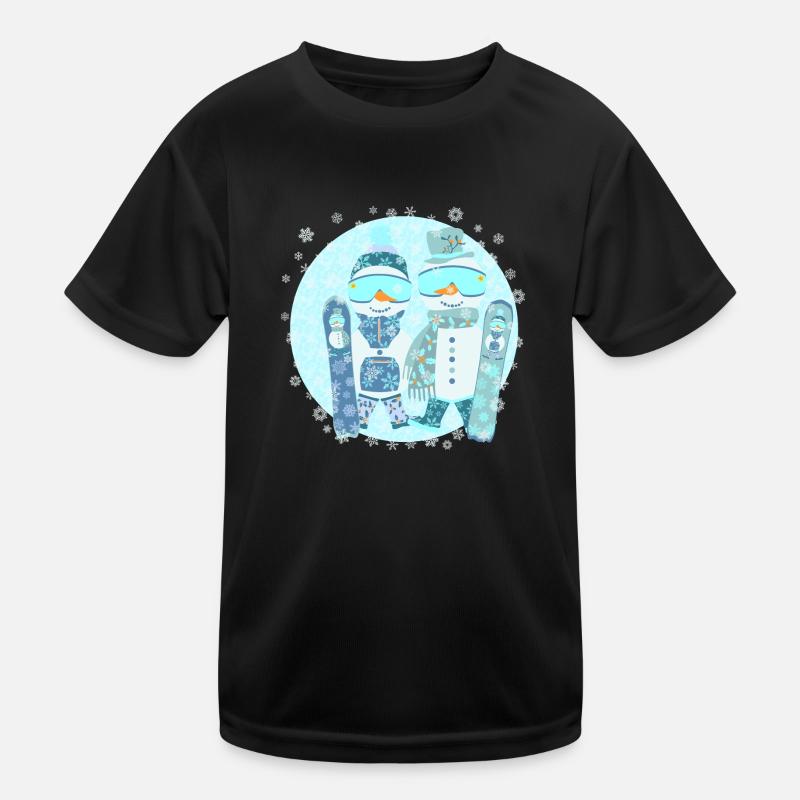 Patrouille de snowboard givrée T-shirt sport Enfant