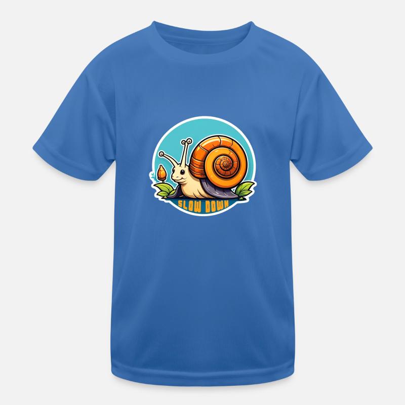 Ralentir l’escargot T-shirt sport Enfant