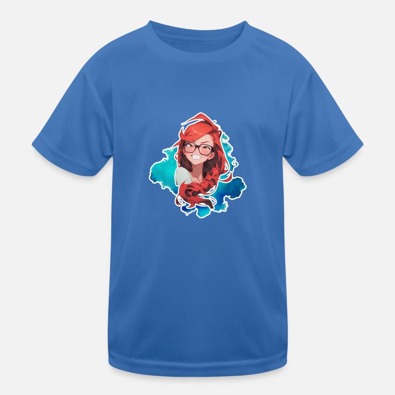 Mrs. Soline - Kids Functional T-Shirt - royal blue