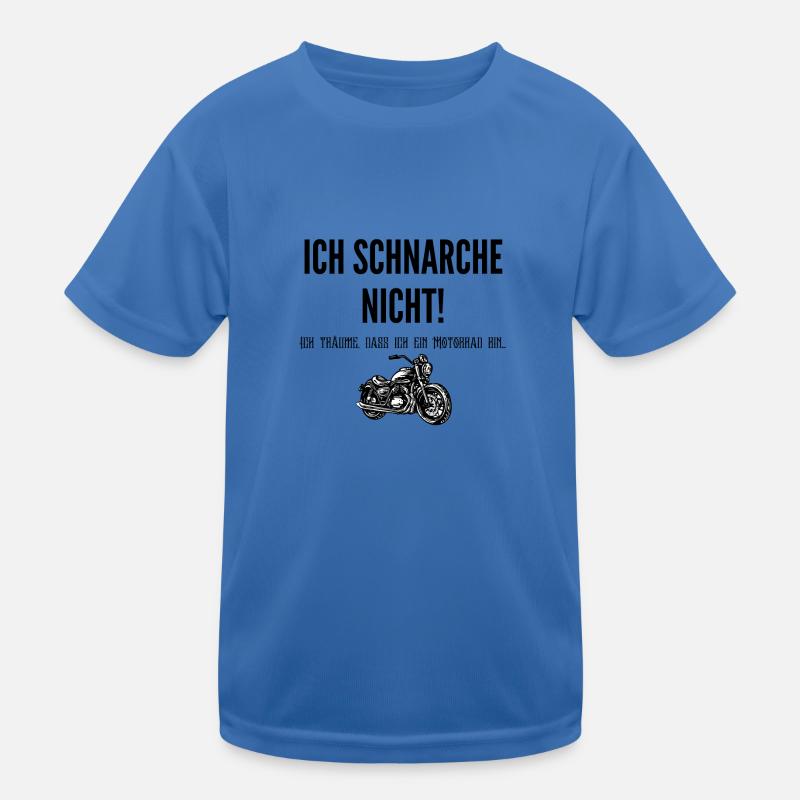 Ich schnarche nicht! Kinder Funktions-T-Shirt
