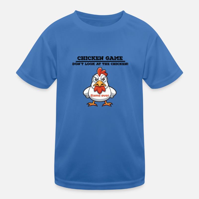 Jeu de poulet T-shirt sport Enfant