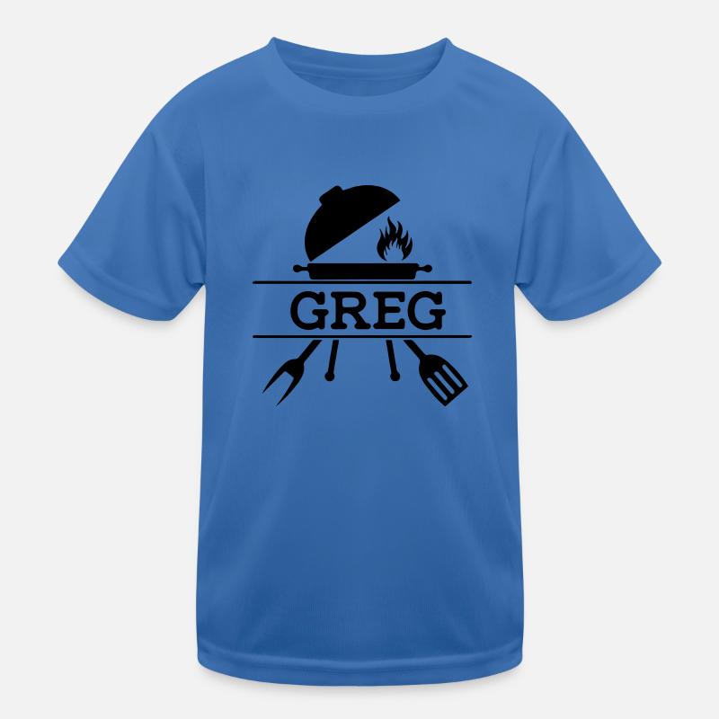 Grill Greg Kinder Funktions-T-Shirt