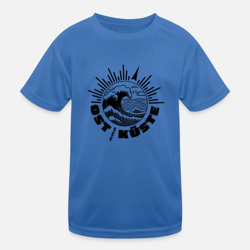 OstseeKueste surf Kinder Funktions-T-Shirt