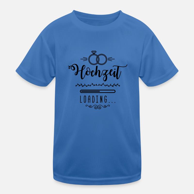 hochzeit loading ring wedding Kinder Funktions-T-Shirt