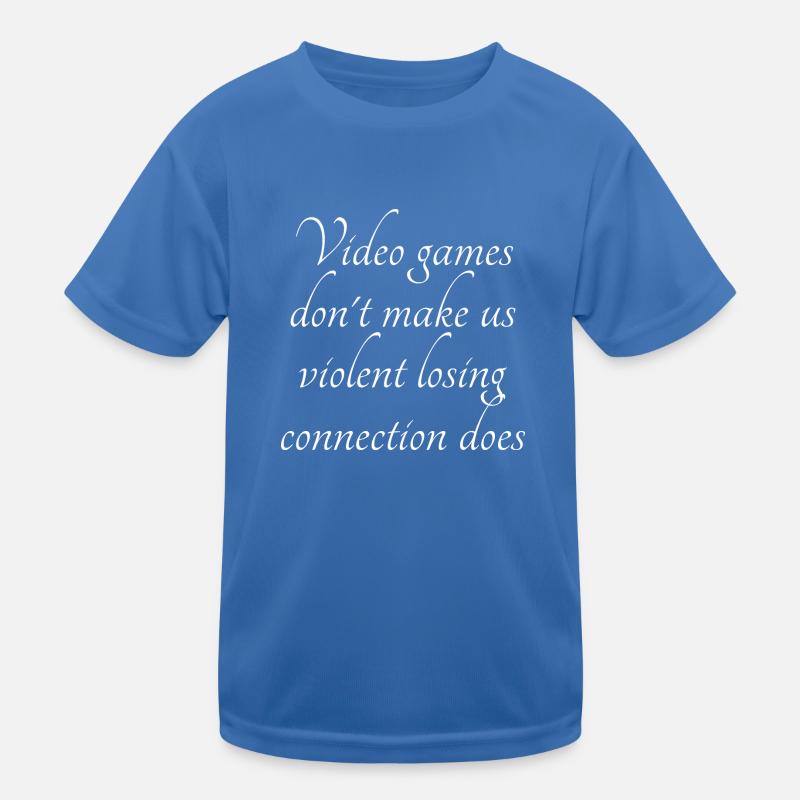 old happy video jokes competition controller Kids Functional T-Shirt