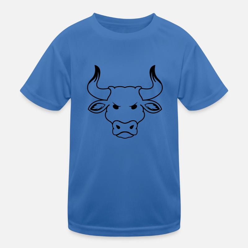 stier_01 Kinder Funktions-T-Shirt