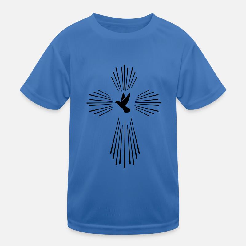 holy_ghost_01 Kinder Funktions-T-Shirt