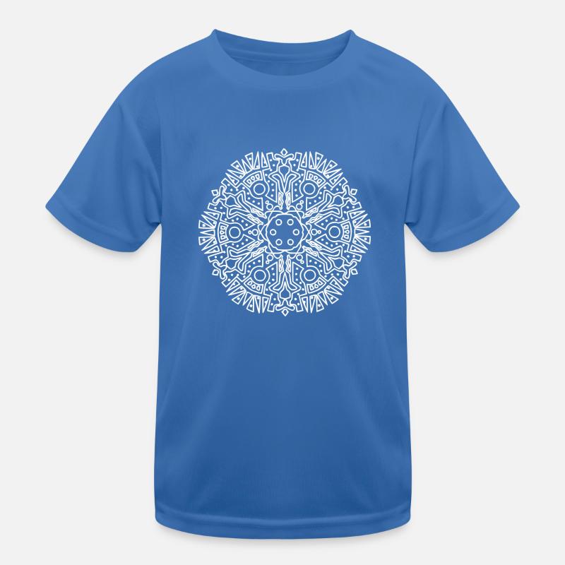Maya Pattern Kids Functional T-Shirt