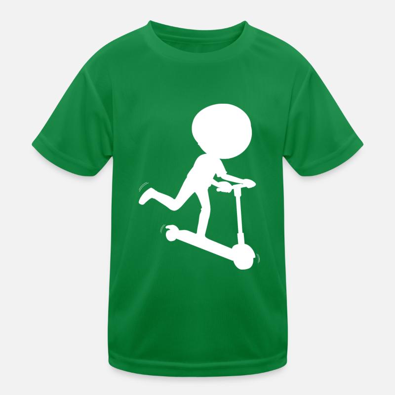 E-Scooter Roller Scooter T-shirt sport Enfant