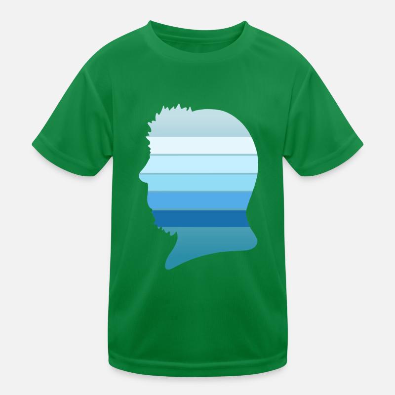 Fond profil N°4 T-shirt sport Enfant