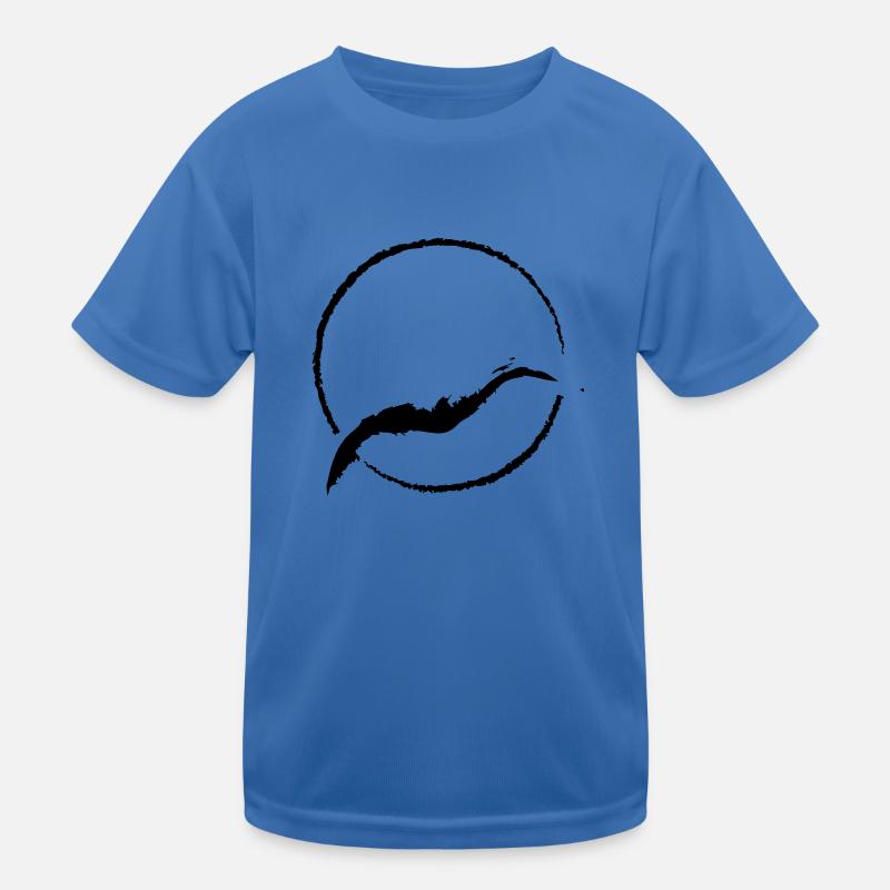 Sonne, Möwe Kinder Funktions-T-Shirt