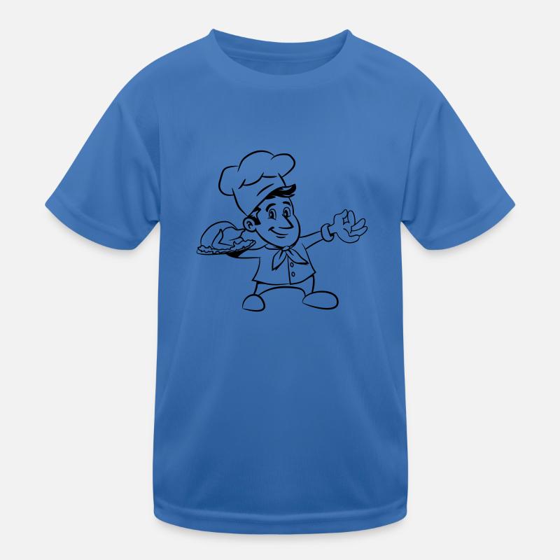 kochen koch hähnchen Kinder Funktions-T-Shirt