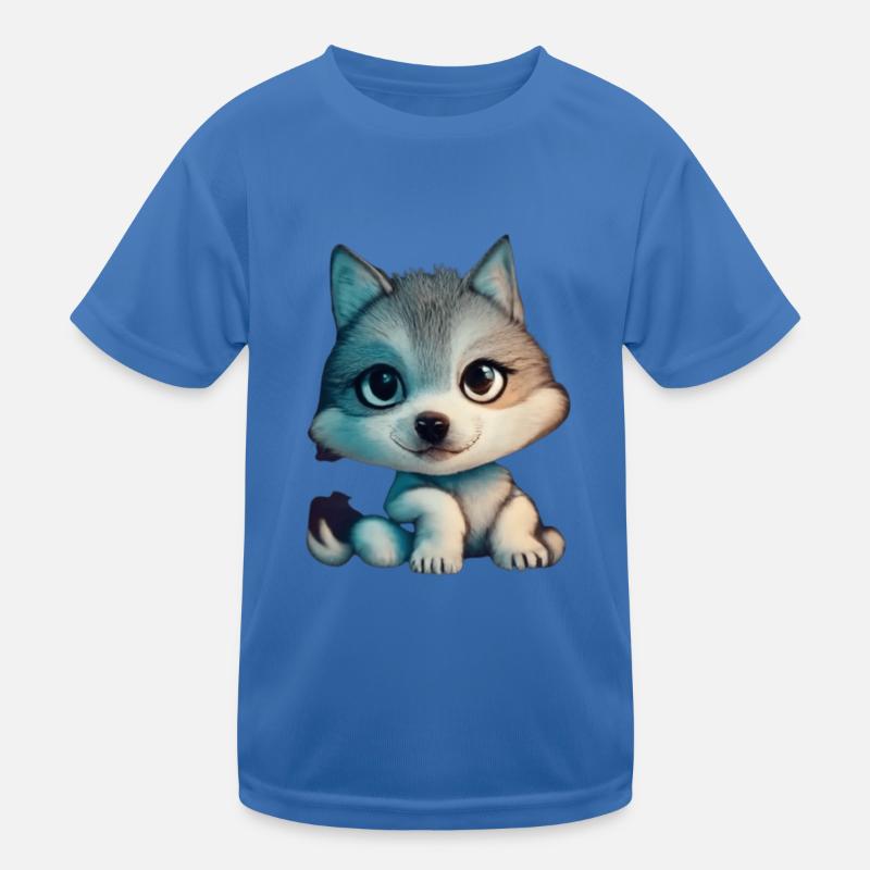 Little Wolf Kinder Funktions-T-Shirt