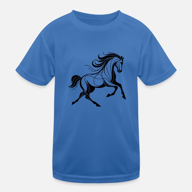 Cheval T-shirt sport Enfant