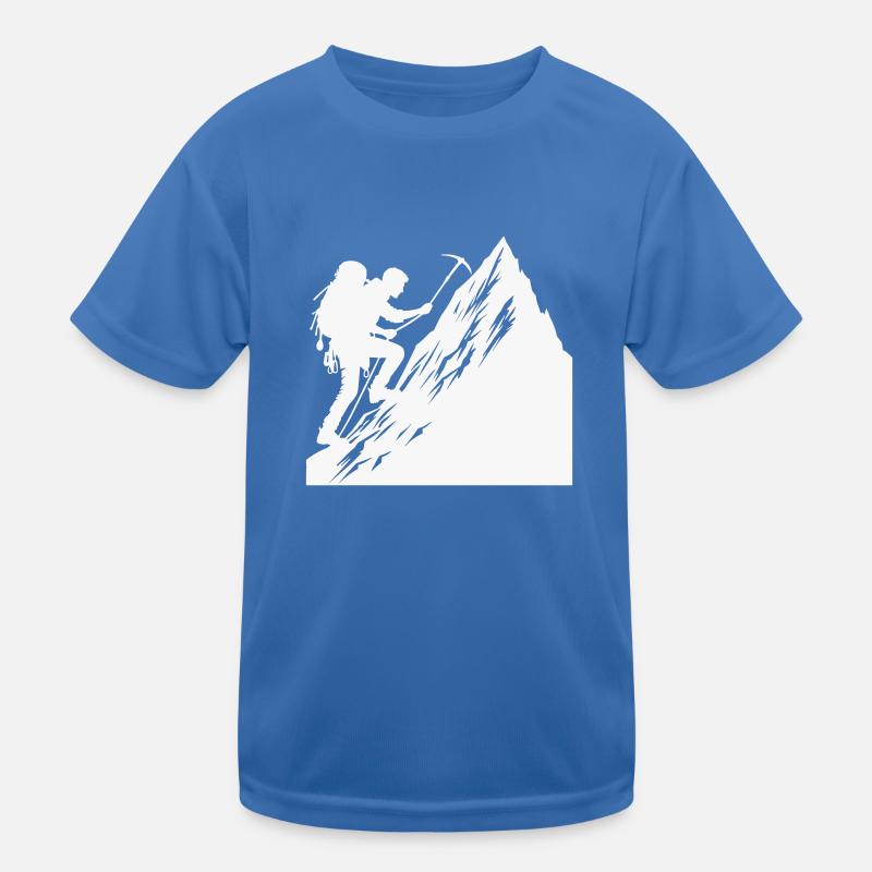 bergsteiger Kinder Funktions-T-Shirt