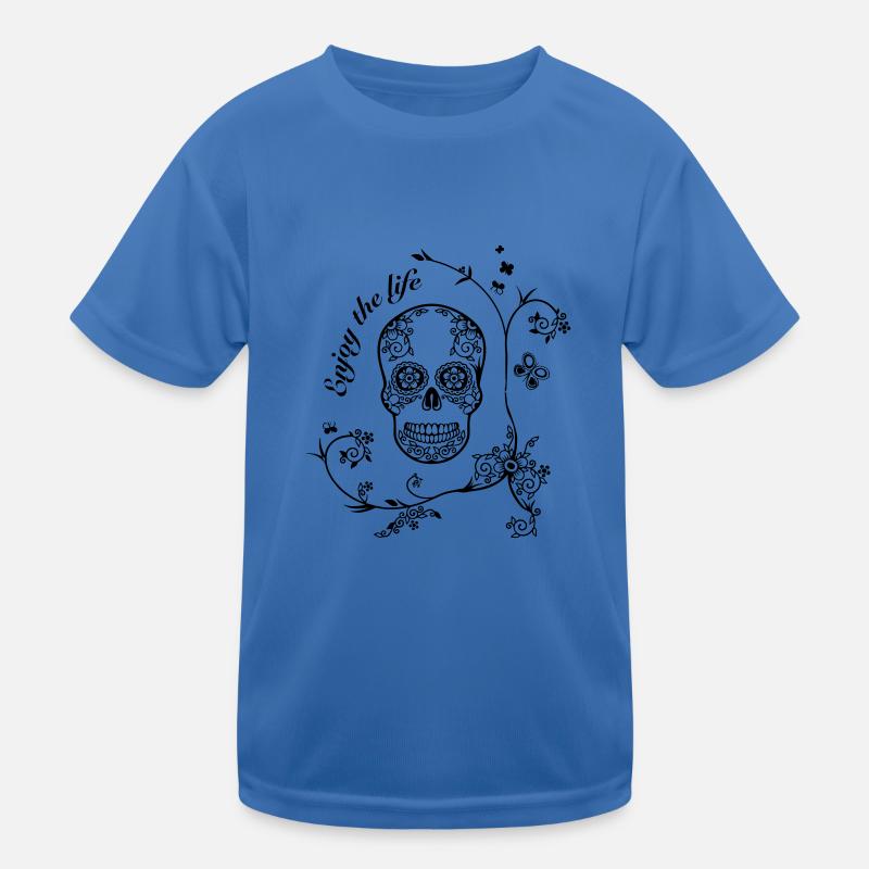 skull T-shirt sport Enfant