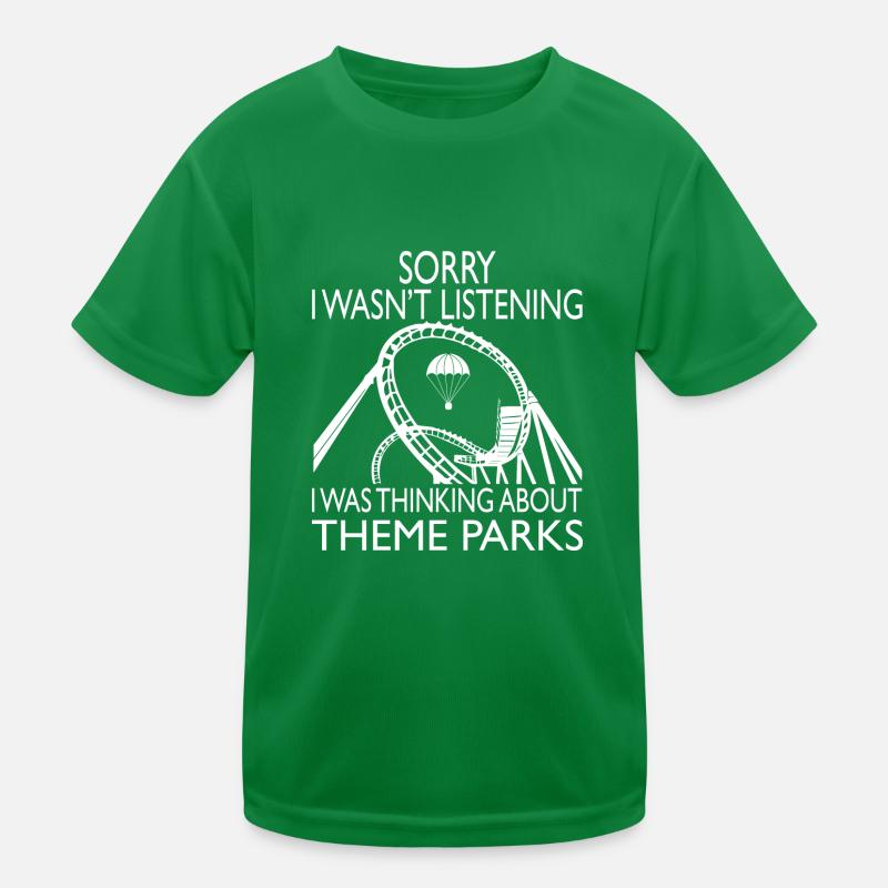 Rollercoaster Achterbahn Kinder Funktions-T-Shirt