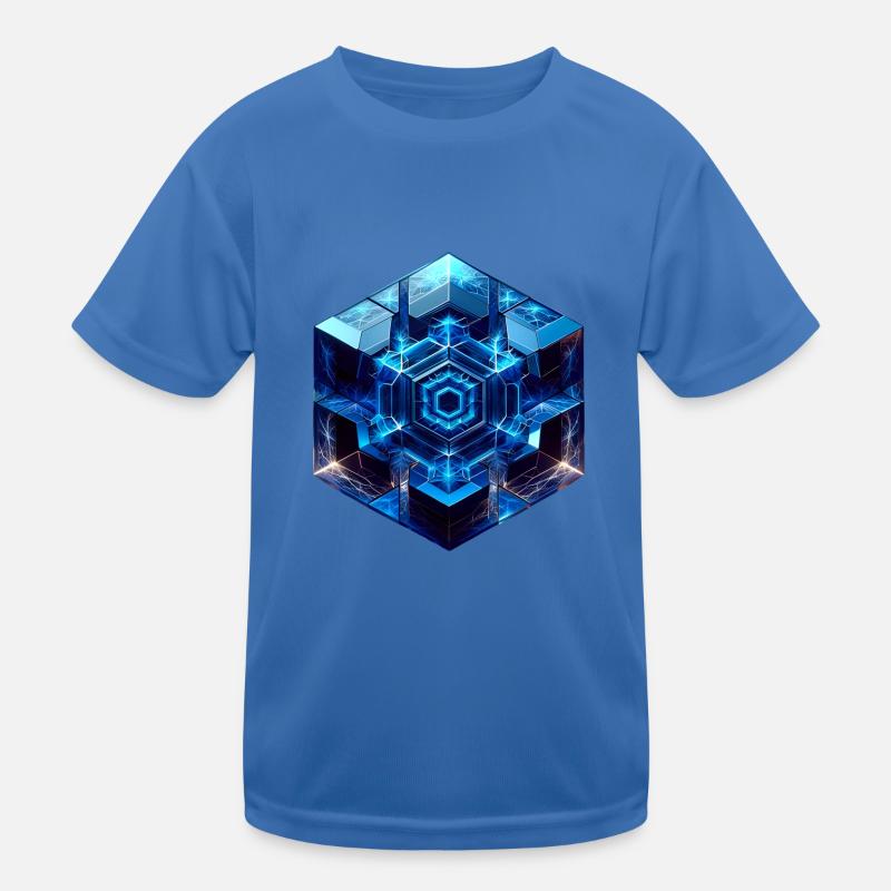 Sci Fi Cube Kids Functional T-Shirt