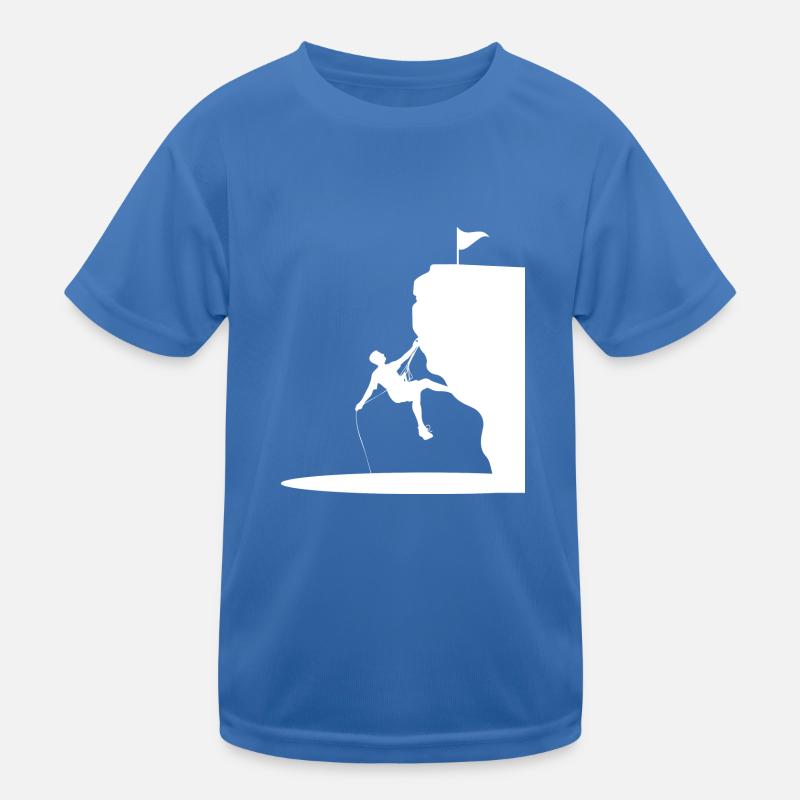 Bouldering Climbing Climbing Kids Functional T-Shirt