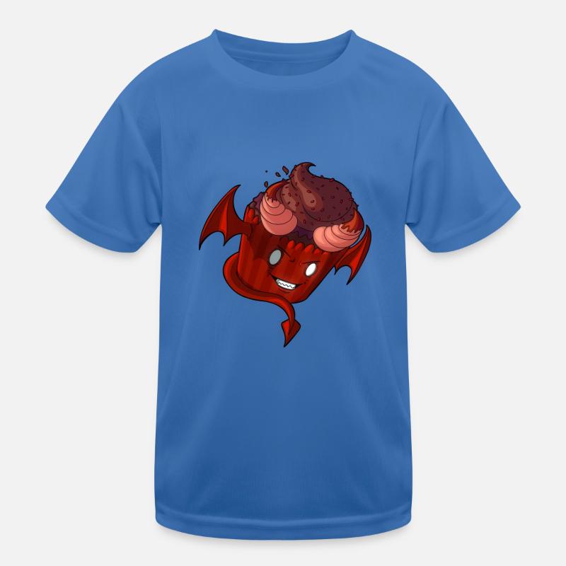 Devil Cupcake Kinder Funktions-T-Shirt