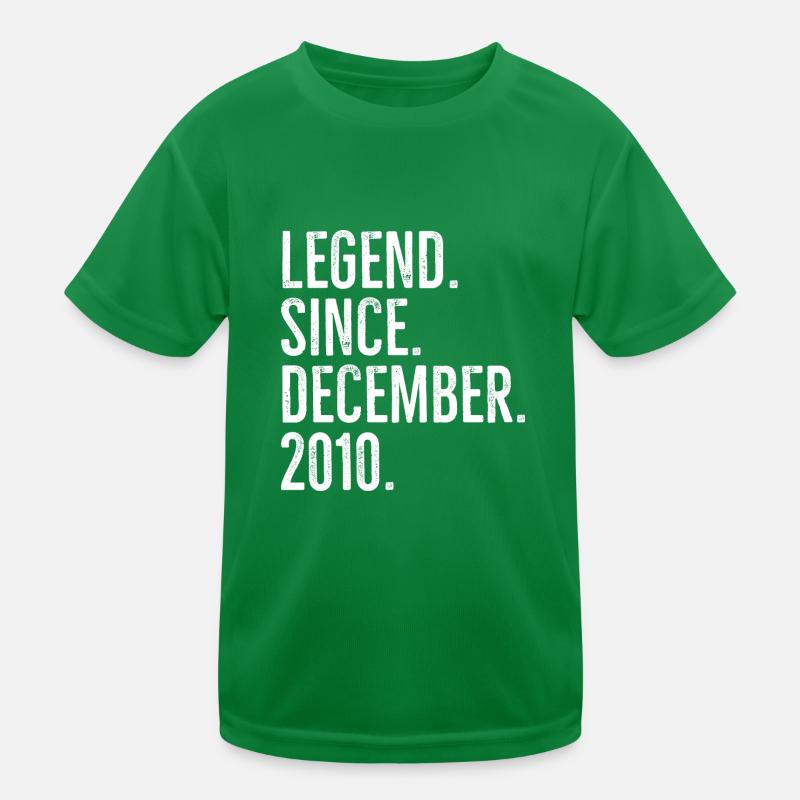 Legende seit Dezember 2010 Kinder Funktions-T-Shirt